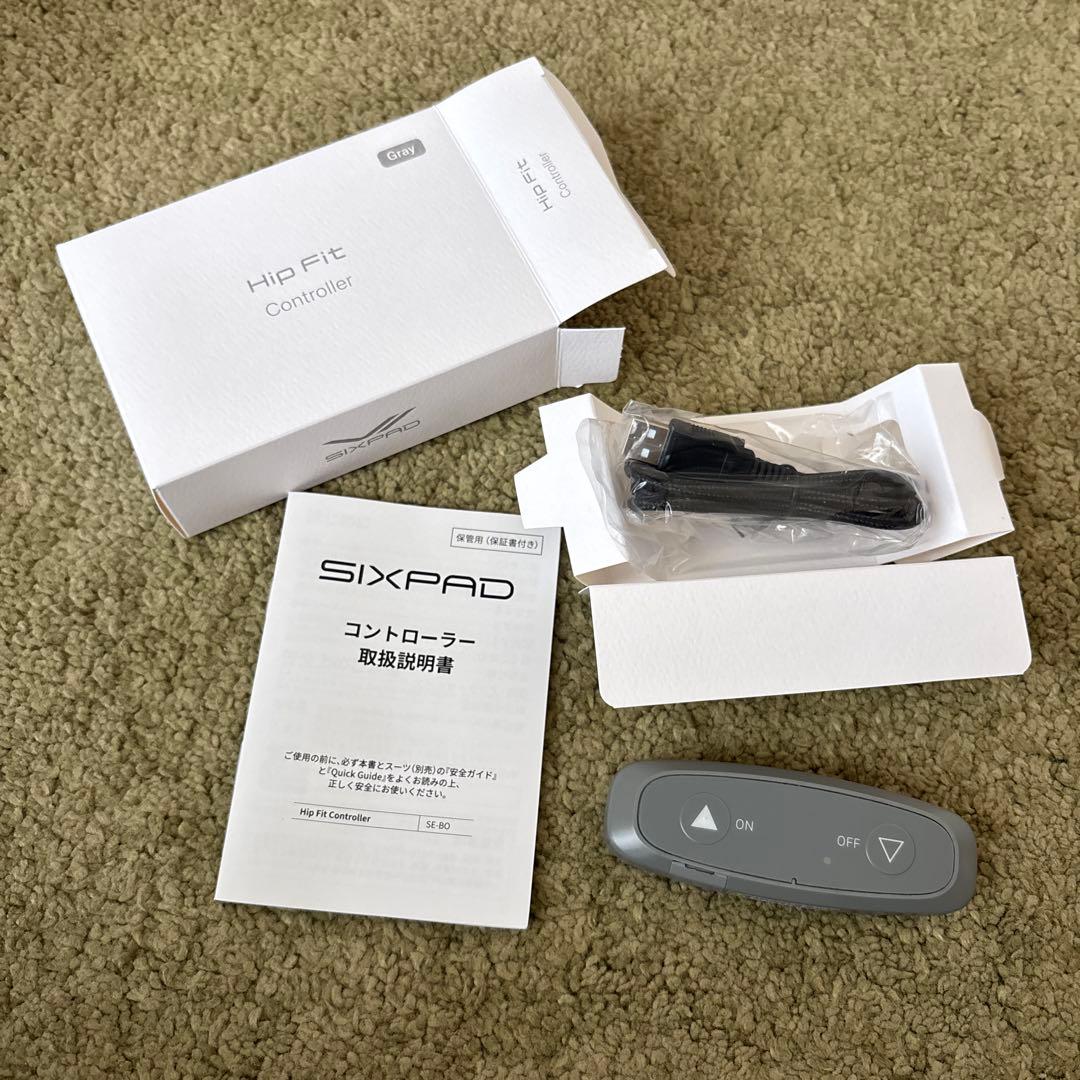 シックスパッド　ヒップフィット　グレー　M