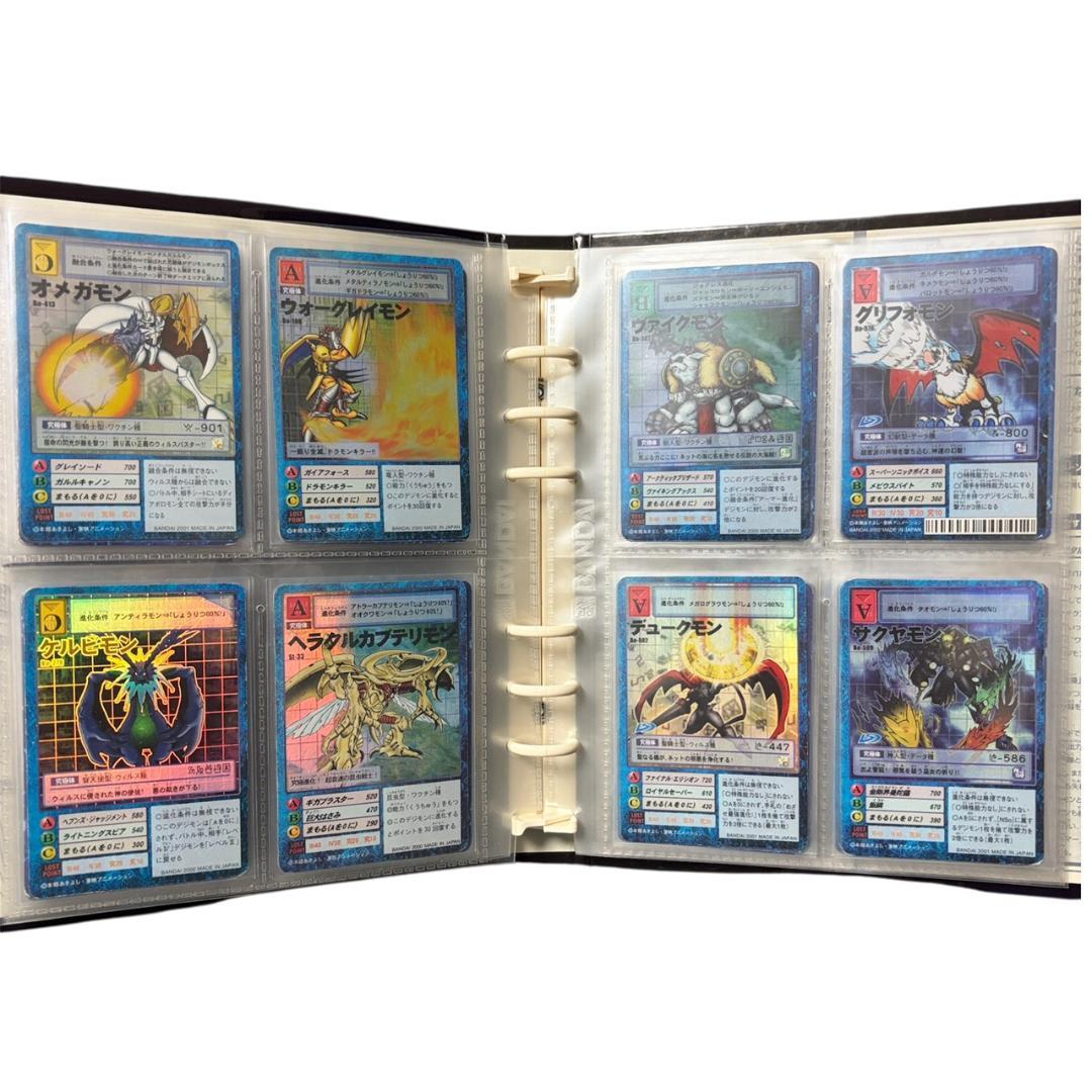 旧デジモンカード デジモン 当時物 約350枚 バインダー付き まとめ売り 特典