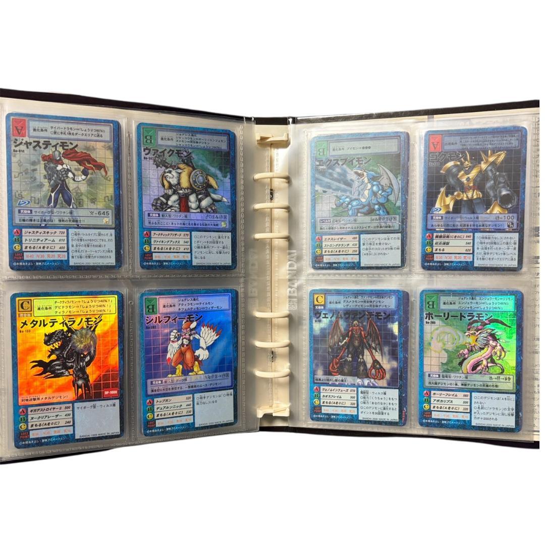 旧デジモンカード デジモン 当時物 約350枚 バインダー付き まとめ売り 特典