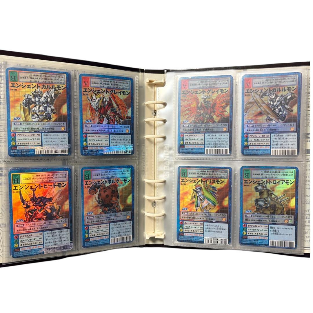 旧デジモンカード デジモン 当時物 約350枚 バインダー付き まとめ売り 特典