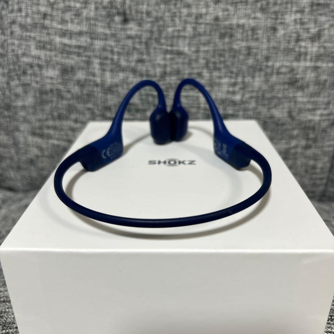 SHOKZ OpenRun Blue 骨伝導イヤフォン