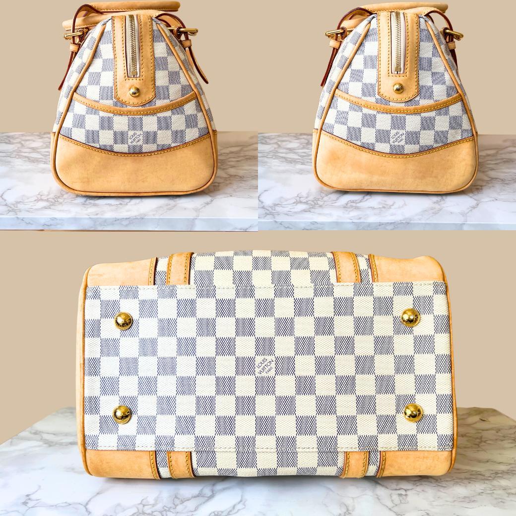 LOUIS VUITTON ダミエ柄 バークレー ハンドバッグ