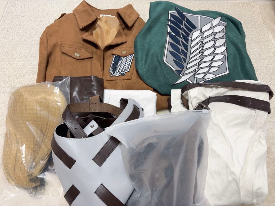 進撃の巨人 アルミン アルレルト コスプレ 衣装 調査兵団 フルセット