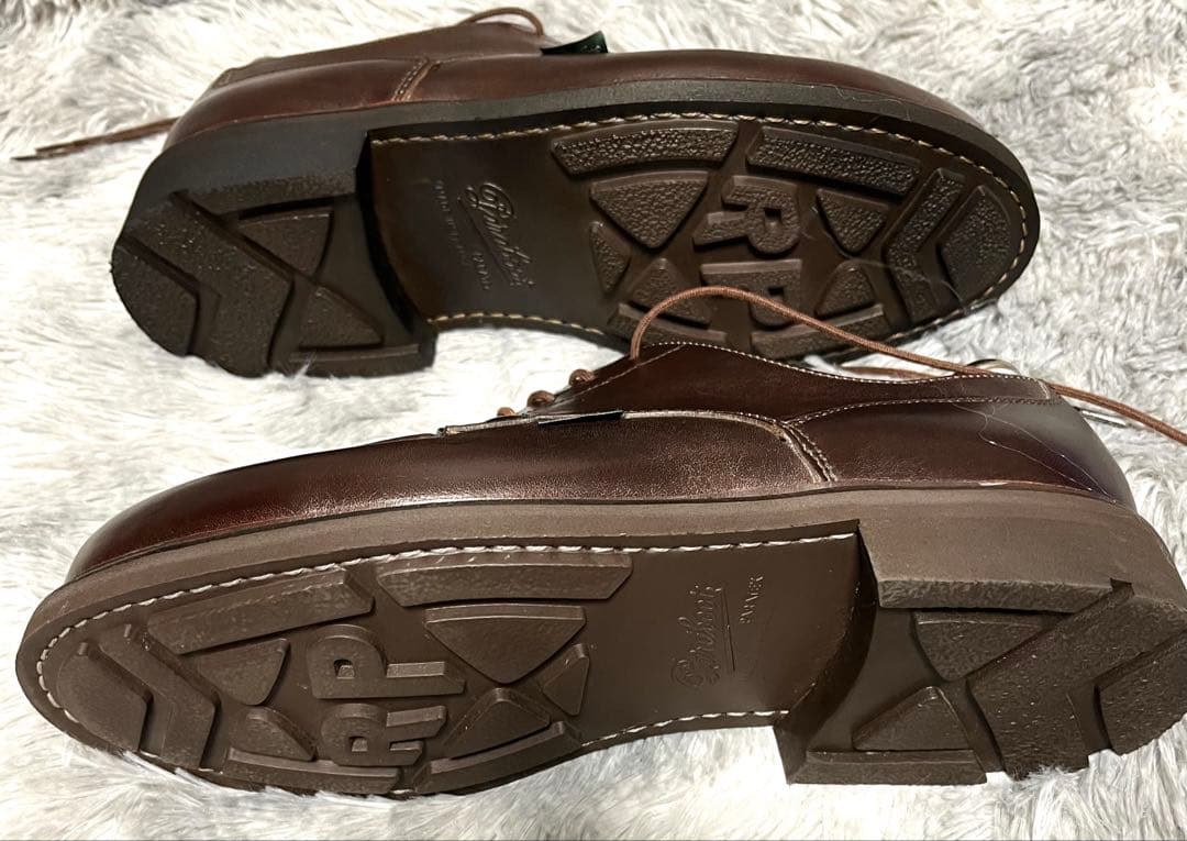 パラブーツParabootシャンボード、カフェ、7.0（25.5〜26.0相当）