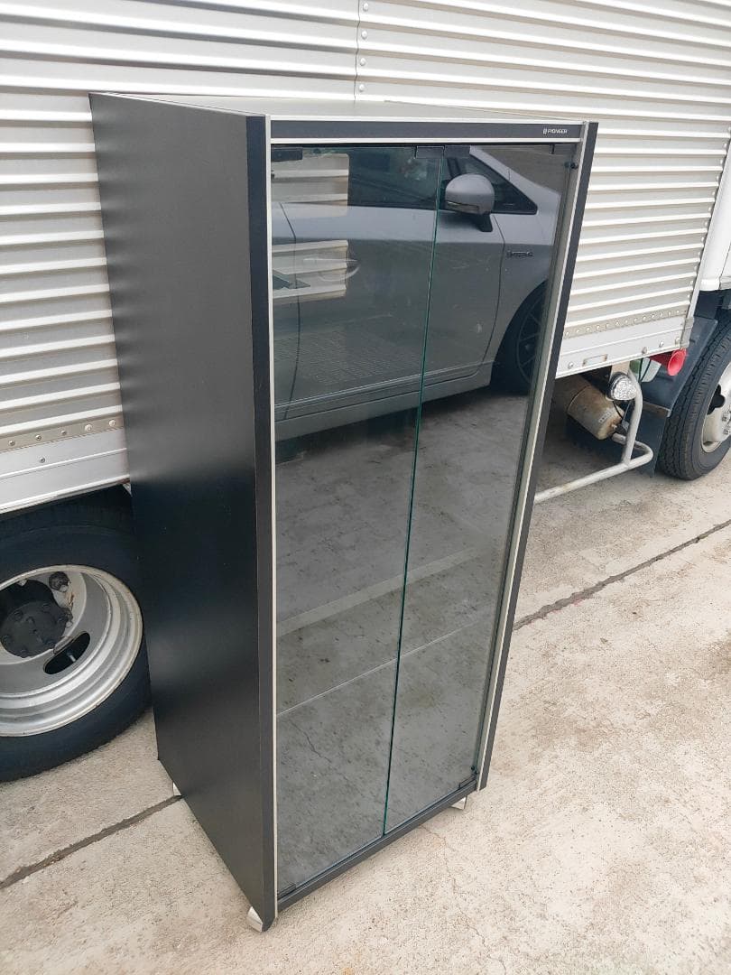 (昭和レトロ) パイオニア☆オーディオラック☆キャスター付き☆音響収納ラック