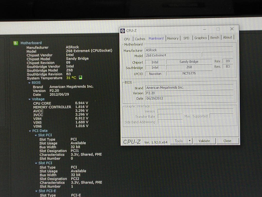 CPU メモリ付き　ASROCK　Z68 Extreme4　LGA1155