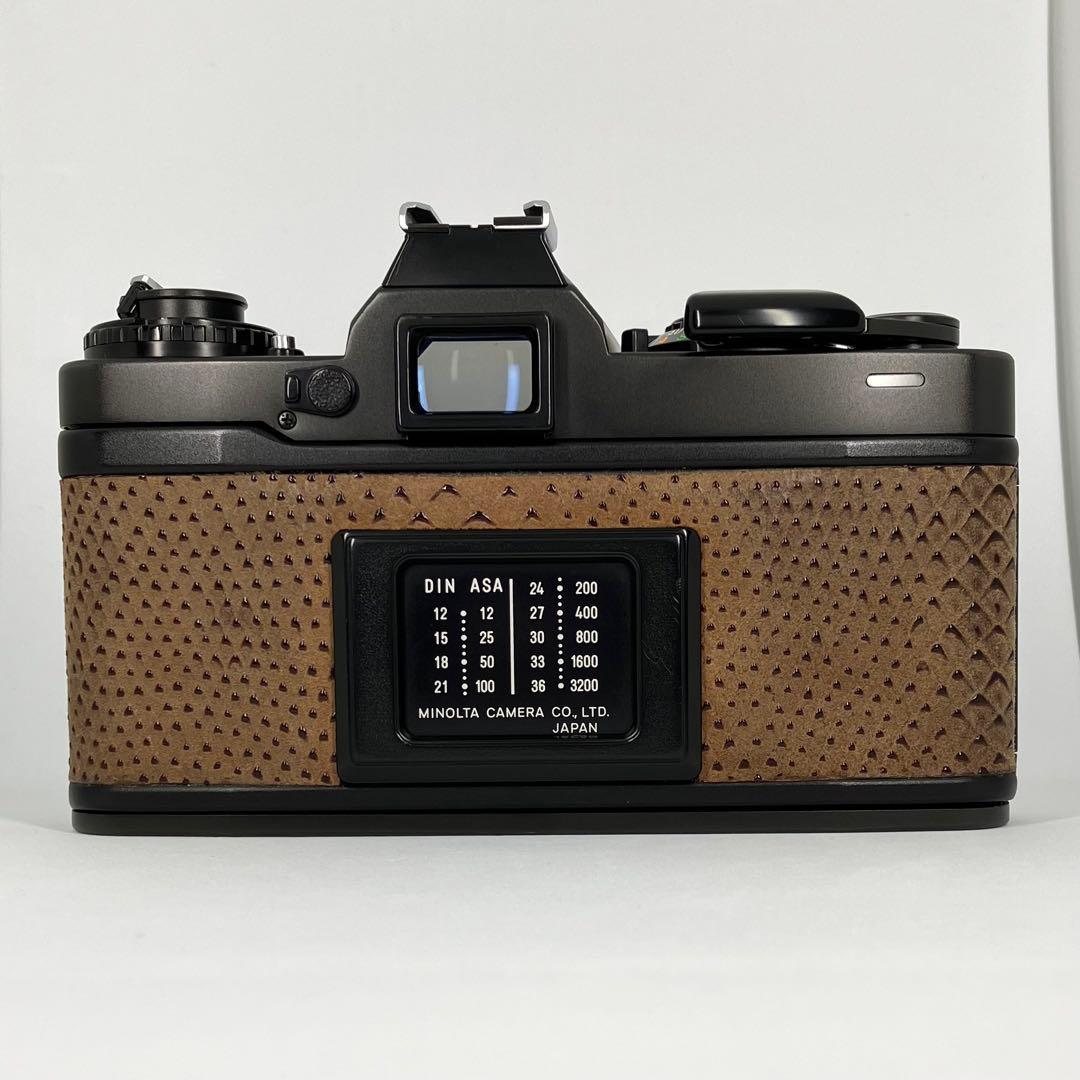 【実用品・動作確認済み】Minolta XD ブラック レア貼り革仕様