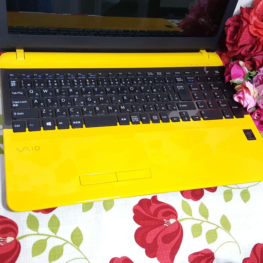 SONY VIAO/Windows11/SSD240G/メモリ8G/レア色/美品
