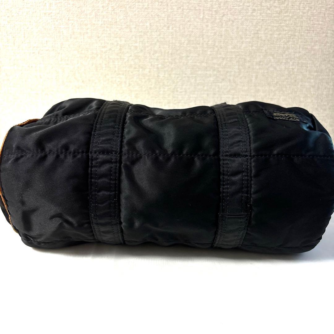 ポーター　タンカー　ミニ　ドラムバッグ　ダッフル　黒　S ドラム　廃盤