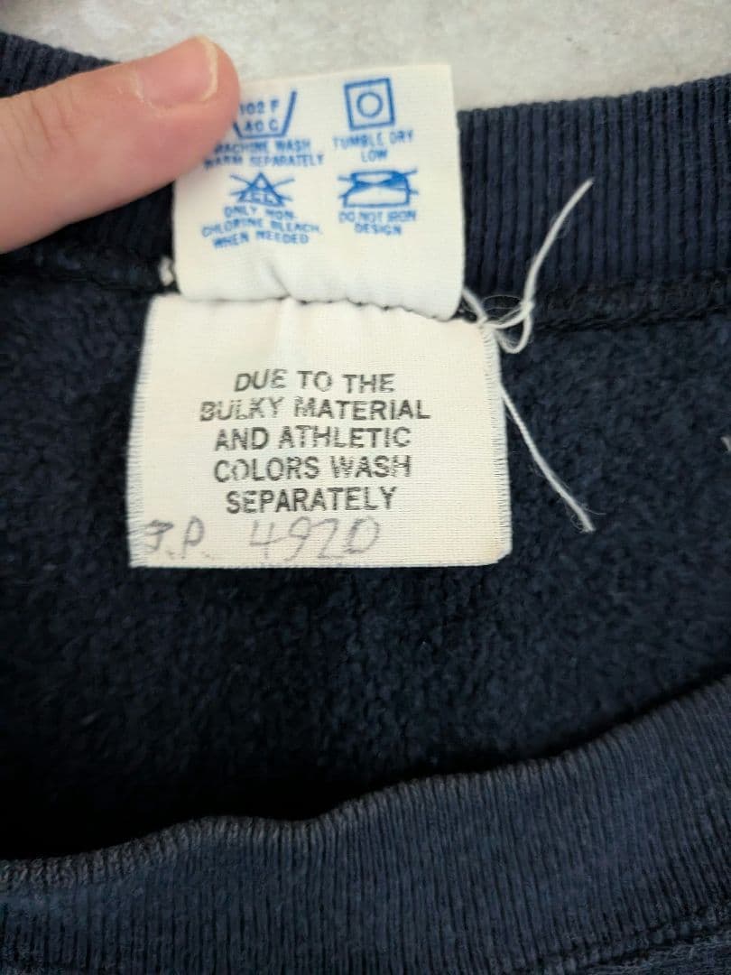 80s Champion COAST GUARD スウェット M ネイビー