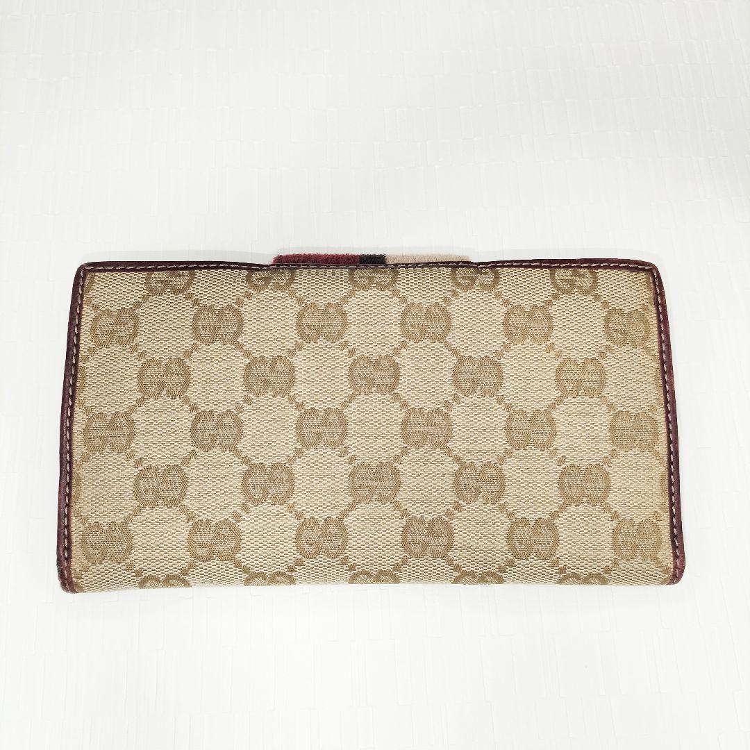 GUCCI GGキャンバス 長財布　グッチ