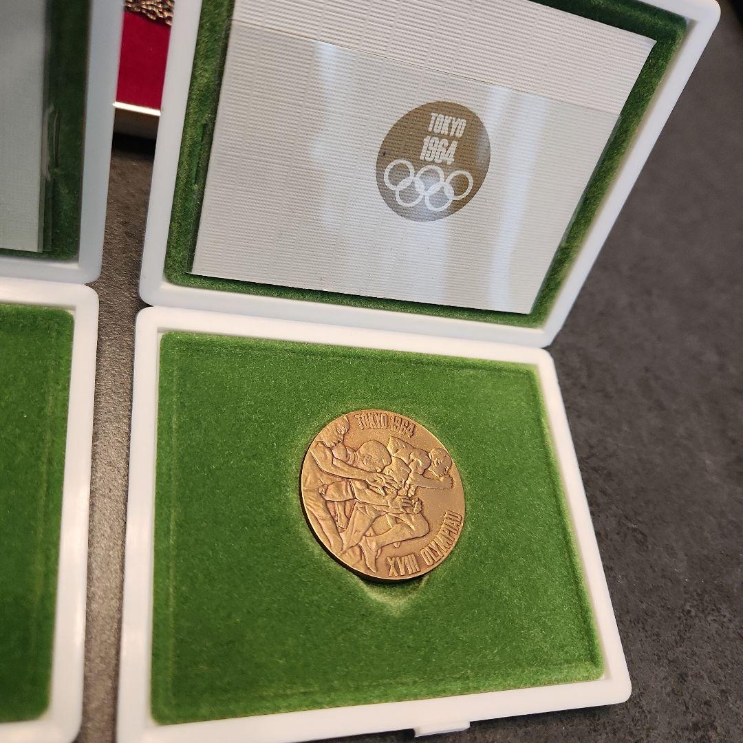 1964年東京オリンピック記念メダル3枚セット