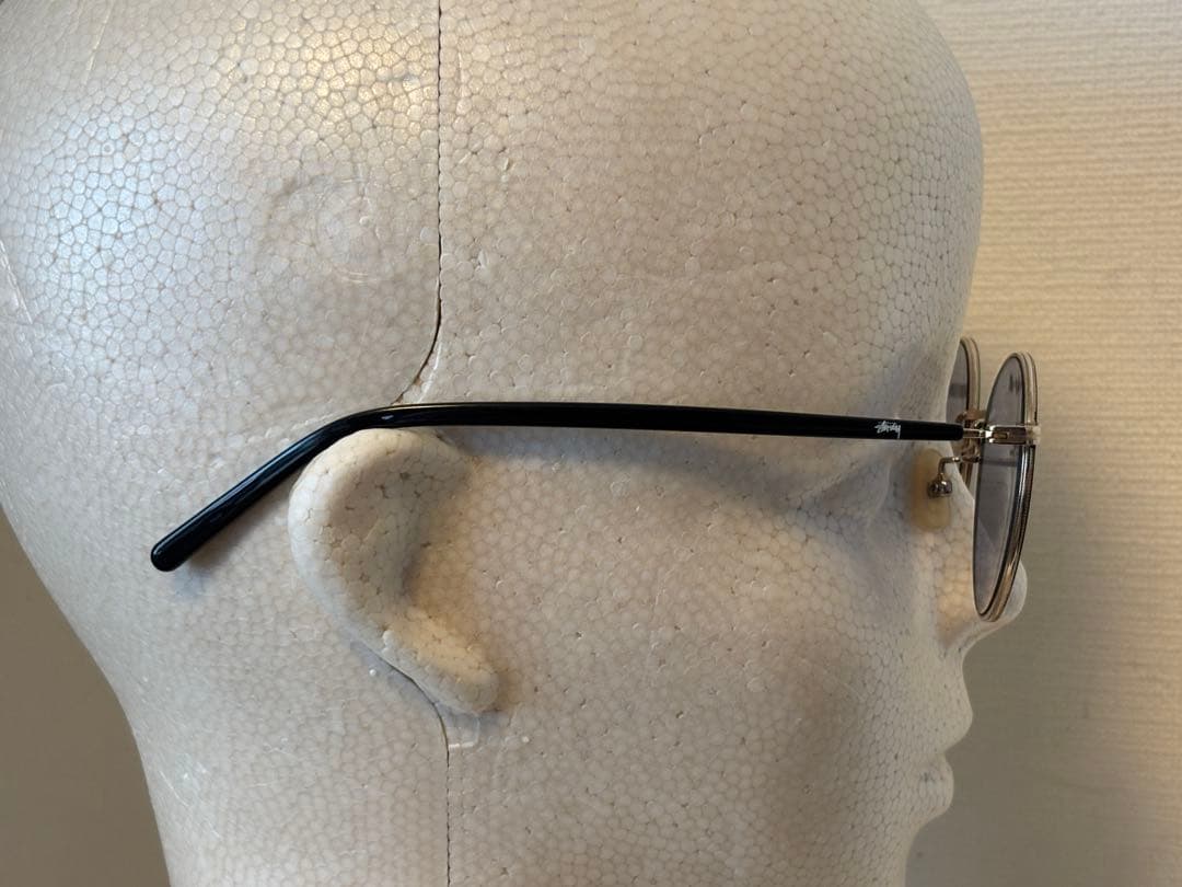 Stussy/サングラス/BeNNY/ボストン/限定/ベニー/日本製/ゴールド