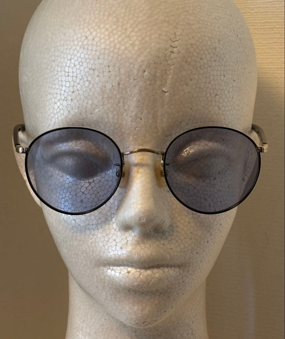 Stussy/サングラス/BeNNY/ボストン/限定/ベニー/日本製/ゴールド