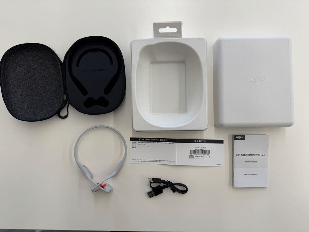 SHOKZ OpenRun Pro2 キプチョゲ・コラボモデル 骨伝導イヤホン
