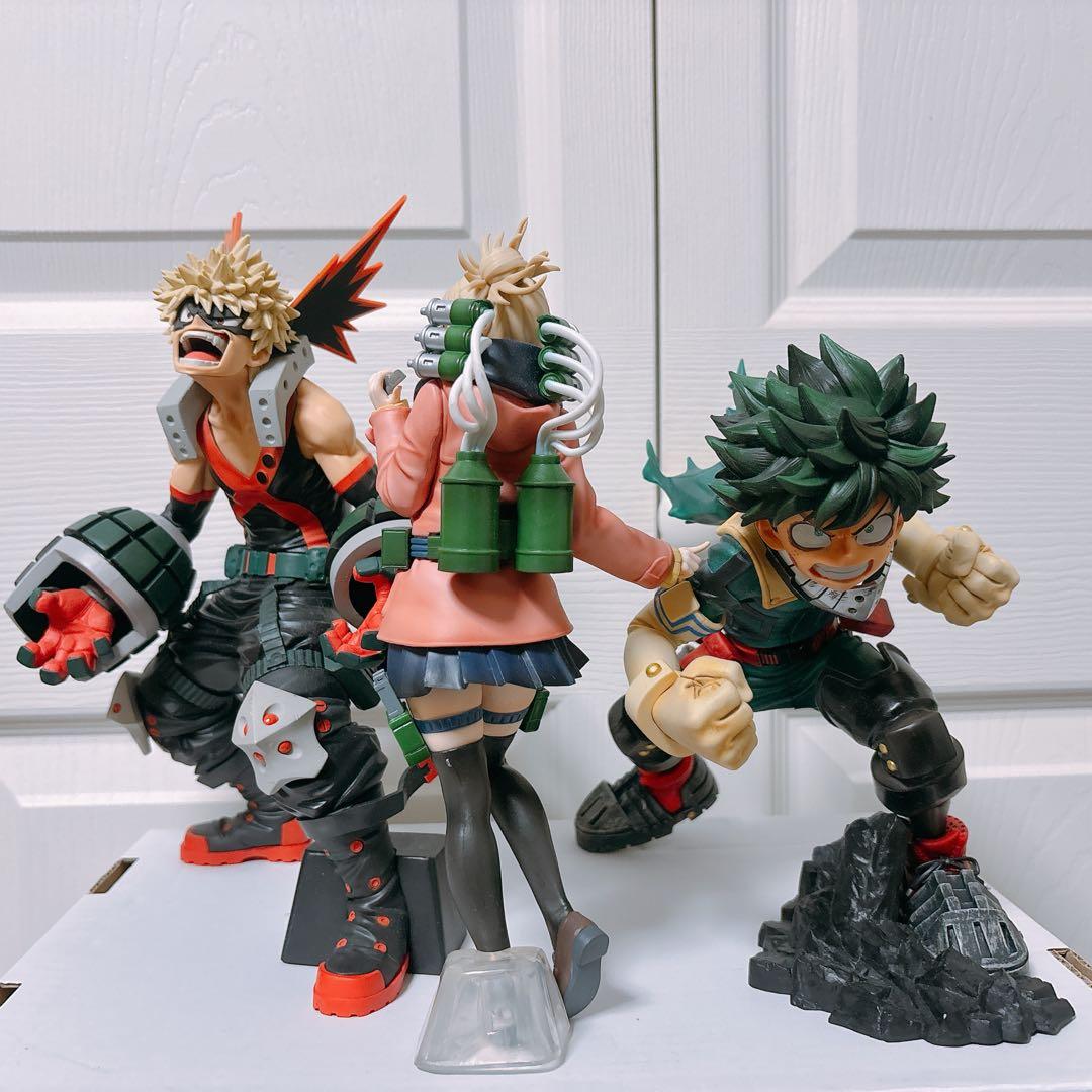 僕のヒーローアカデミア フィギュア 緑谷出久 爆豪勝己　トガヒミコ　SMSP