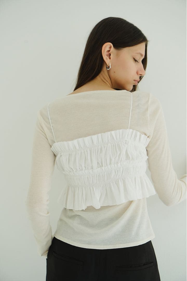 ゴ*ト様 CLANE BUSTIER SET TOPS