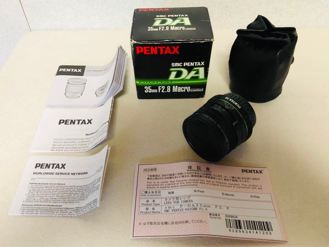 その他 smc PENTAX DA 35mm F2.8 Macro LImited