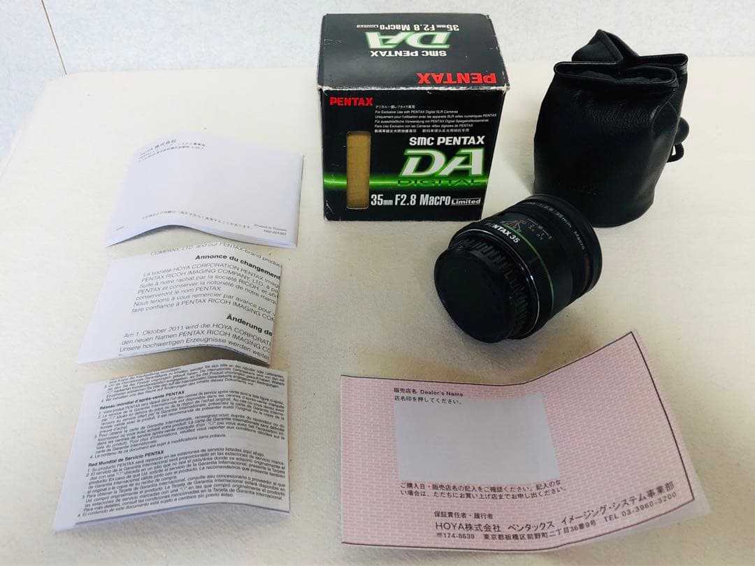 その他 smc PENTAX DA 35mm F2.8 Macro LImited