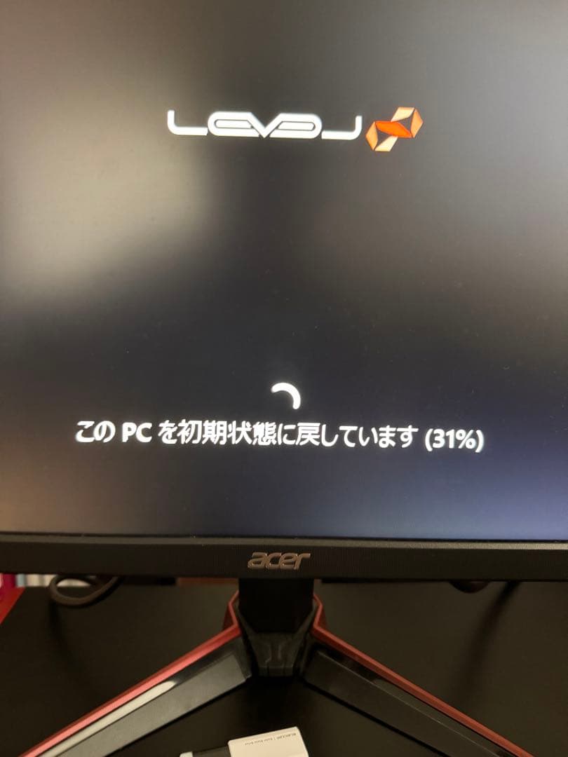 ＊りょう＊デスクトップPC + Acerモニター