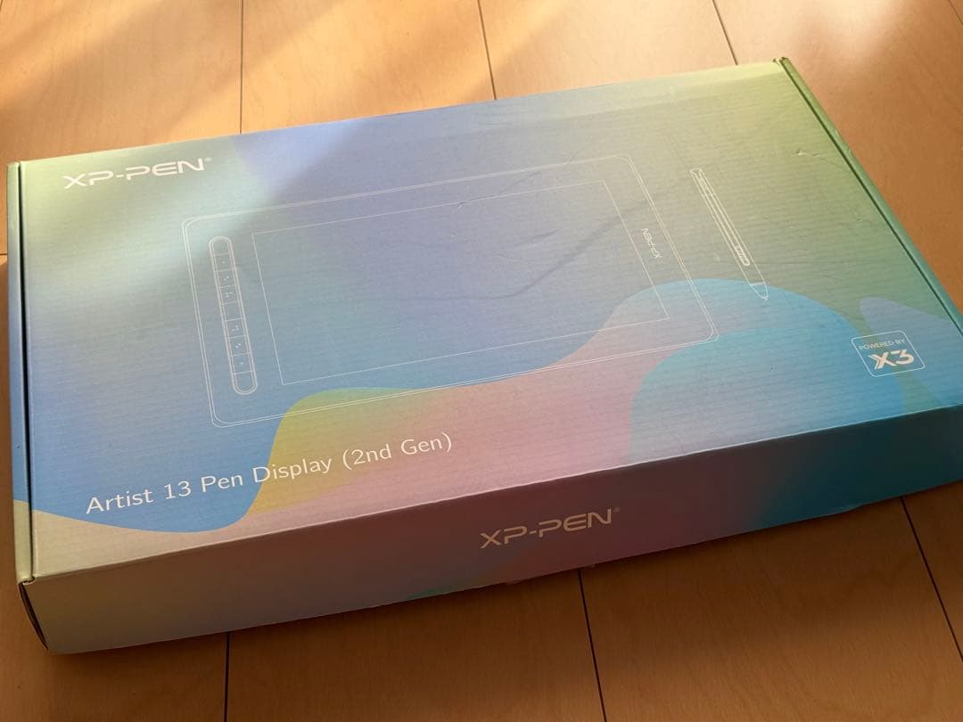 【美品】XPPen Artist13セカンド X3チップ搭載ペン 液晶タブレット