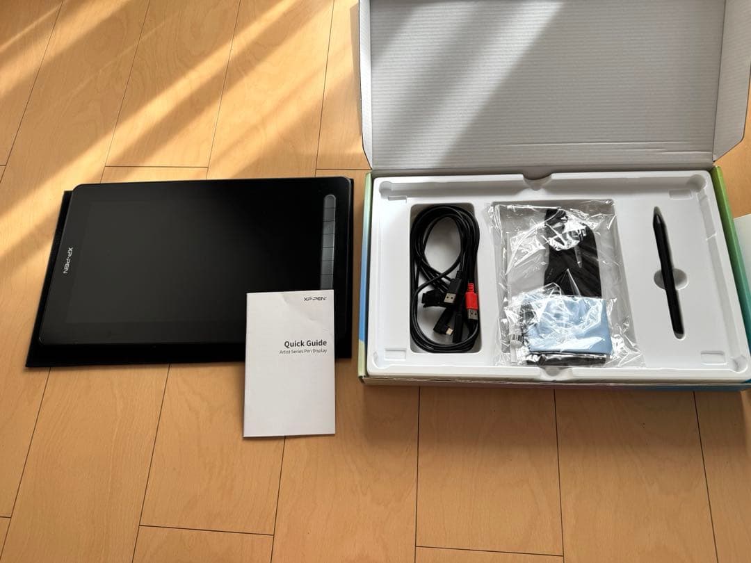 【美品】XPPen Artist13セカンド X3チップ搭載ペン 液晶タブレット