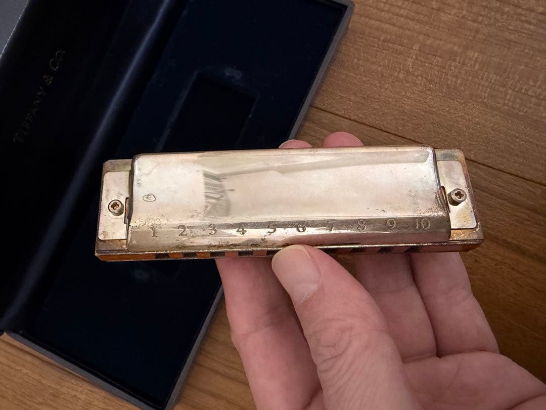 Tiffany & Co. ハーモニカ 専用ケース付き