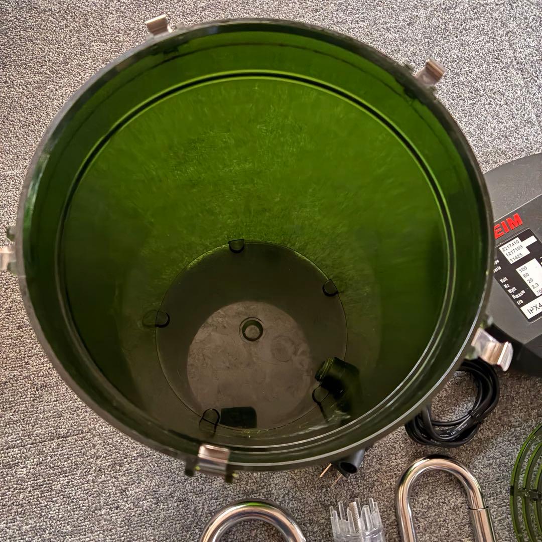 エーハイム 2217 ろ材2点　排水吸水パイプ