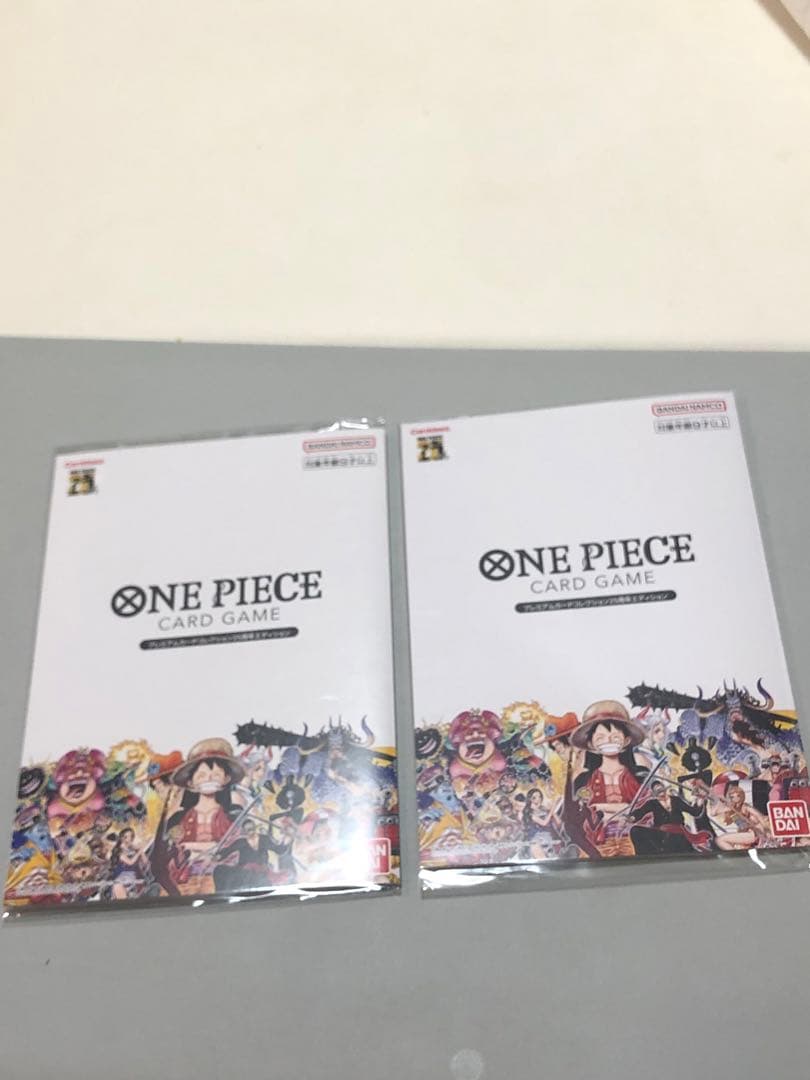 ONE PIECE プレミアムカードコレクション25周年2個セット