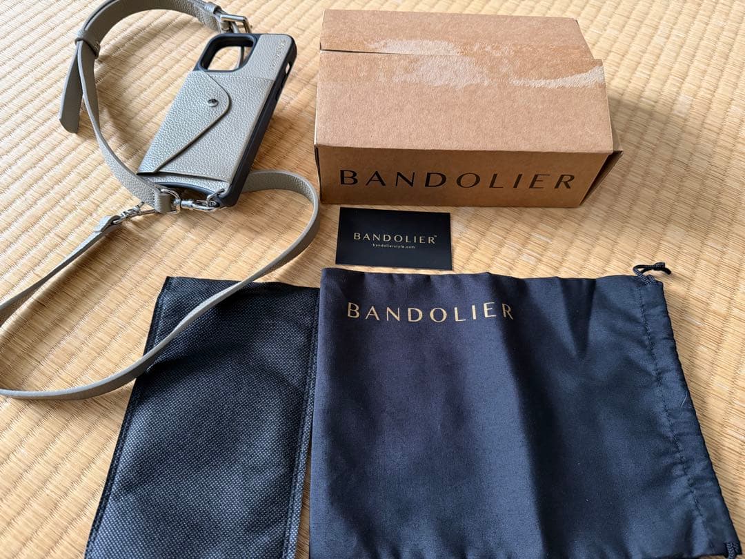 BANDOLIER レザー iPhone15promax スマホケース