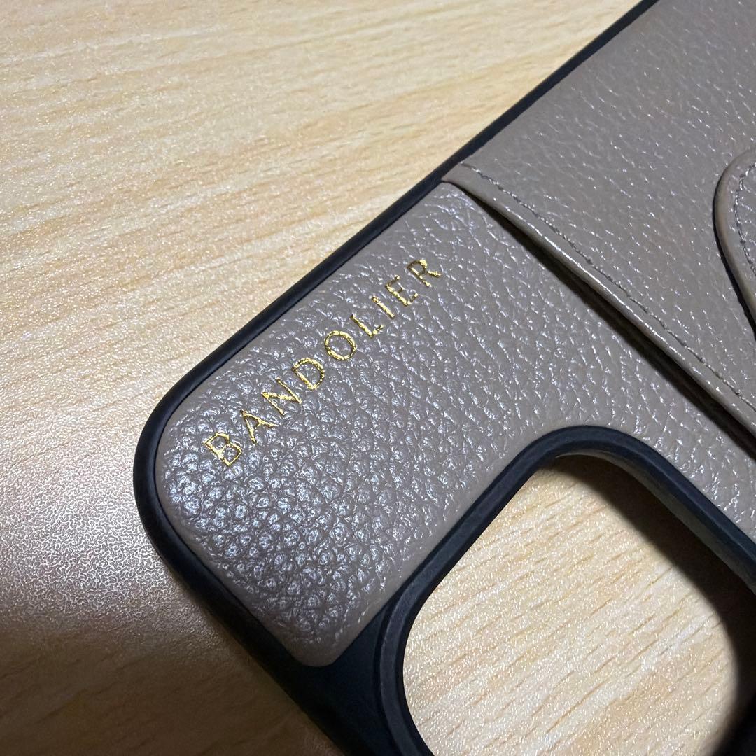 BANDOLIER レザー iPhone15promax スマホケース