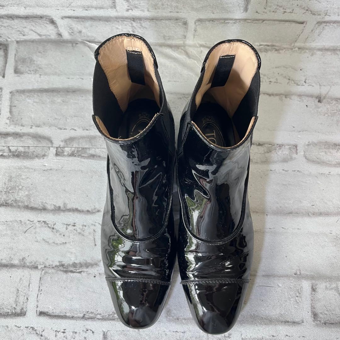 TOD'Sトッズ ☆ サイドゴア ブーツ　チェルシーブーツ　36　ブラック黒