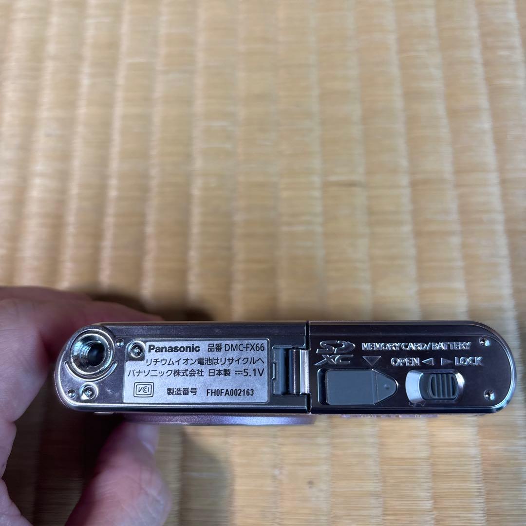 【ジャンク品】Panasonic DMC-FX66 14メガピクセル デジカメ