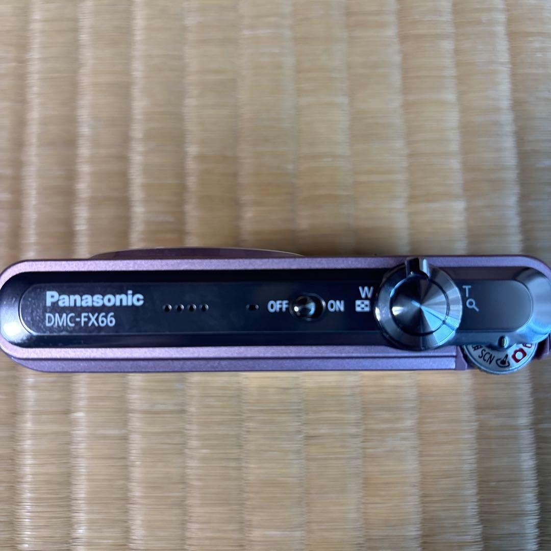 【ジャンク品】Panasonic DMC-FX66 14メガピクセル デジカメ