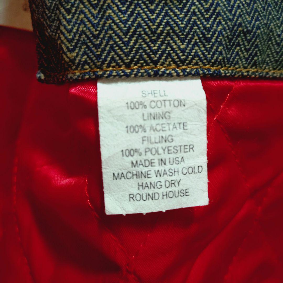 ネペンテス別注 ROUND HOUSE ヘリンボーン カバーオール USA製