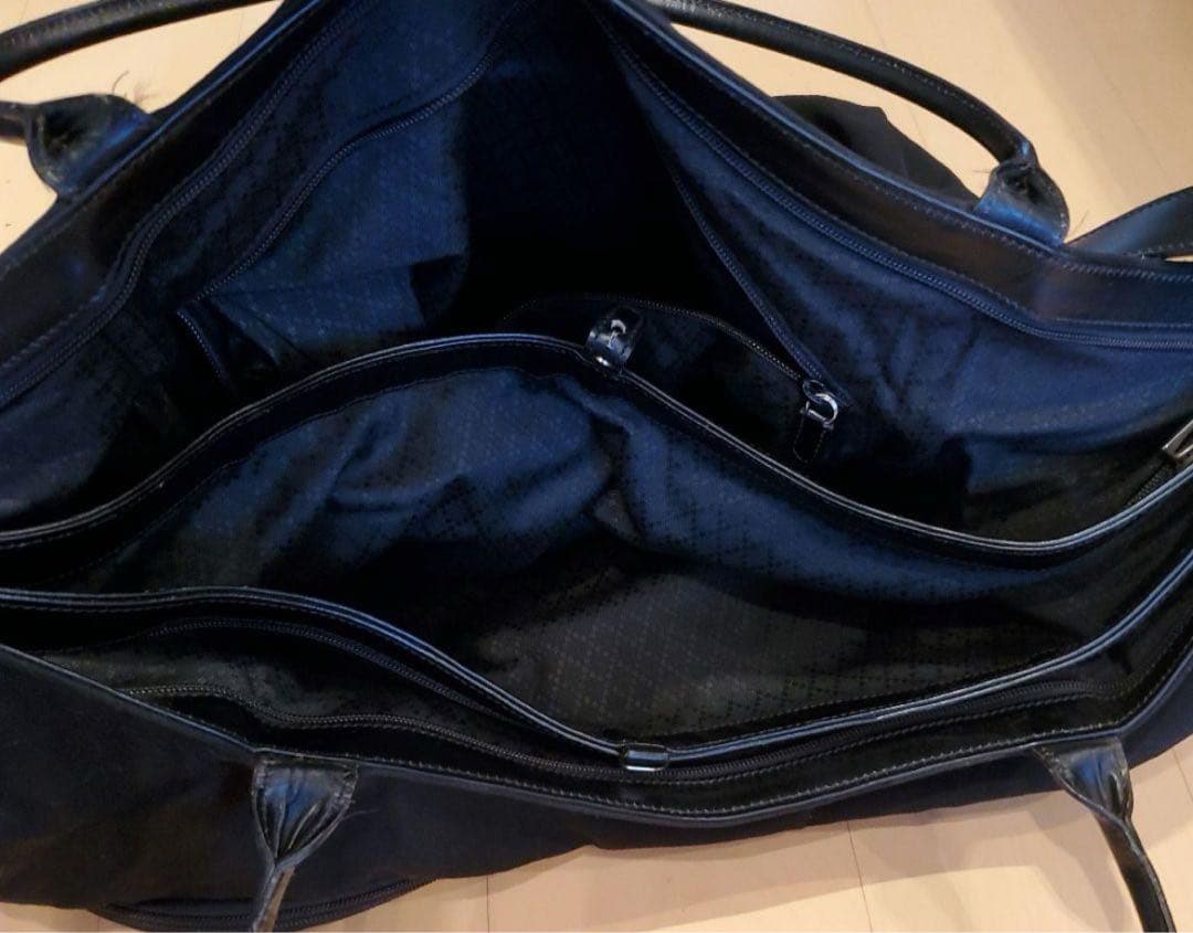 グッチ　ナイロン レザー ショルダーバッグ　GUCCI