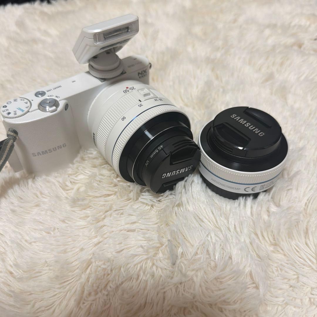 Samsung NX1000 カメラ本体, レンズ & フラッシュ　　ジャンク品