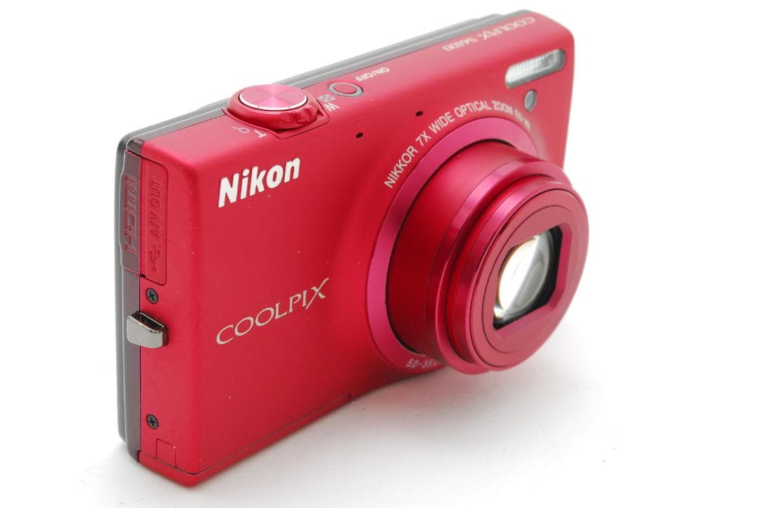 Nikon COOLPIX S6100 赤 付属品多数 動作確認済み