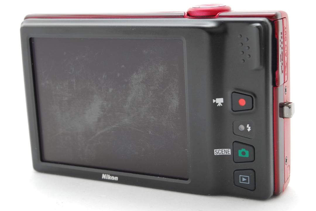 Nikon COOLPIX S6100 赤 付属品多数 動作確認済み