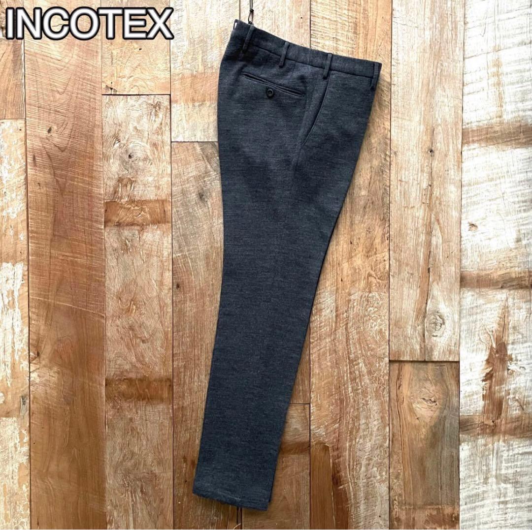 INCOTEX インコテックスウール スラックス パンツ 46 BEAMSF取扱