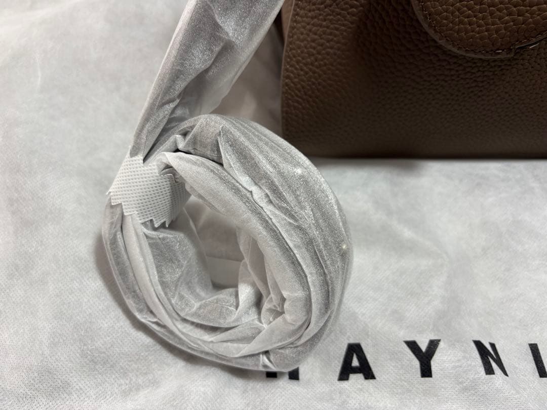 【未使用】HAYNI(ヘイニ) ハンド/ショルダーバッグ　トープ