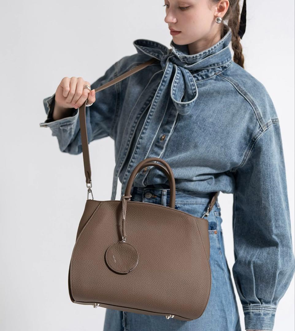 【未使用】HAYNI(ヘイニ) ハンド/ショルダーバッグ　トープ