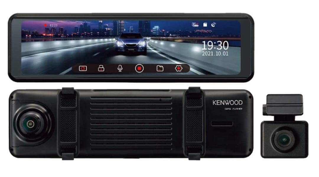 KENWOOD DRV-EM3700 デジタルインナーミラー+ドライブレコーダー