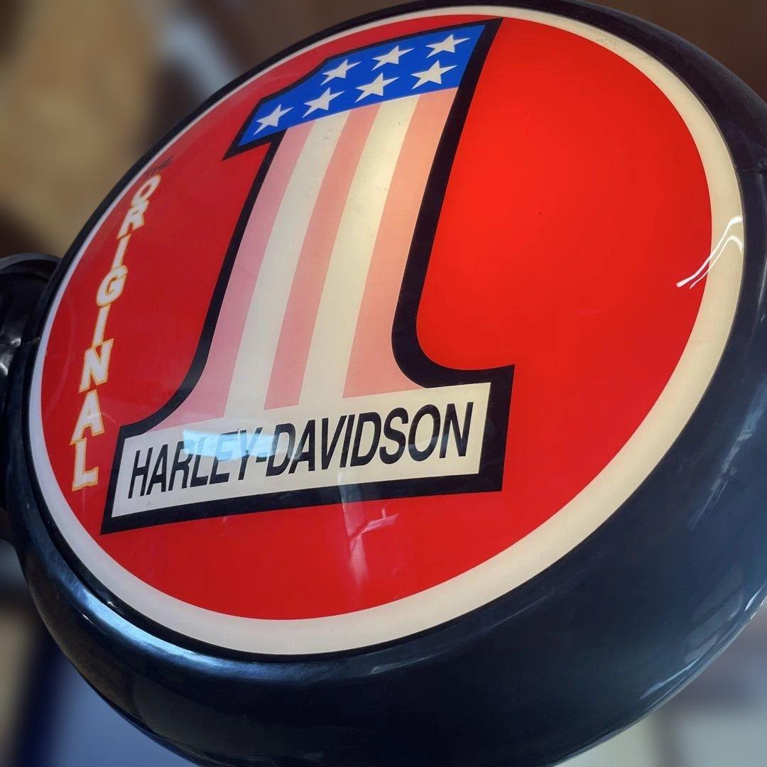 ハーレーダビッドソン　アンティーク調ランプ　ガレージ、倉庫、￼