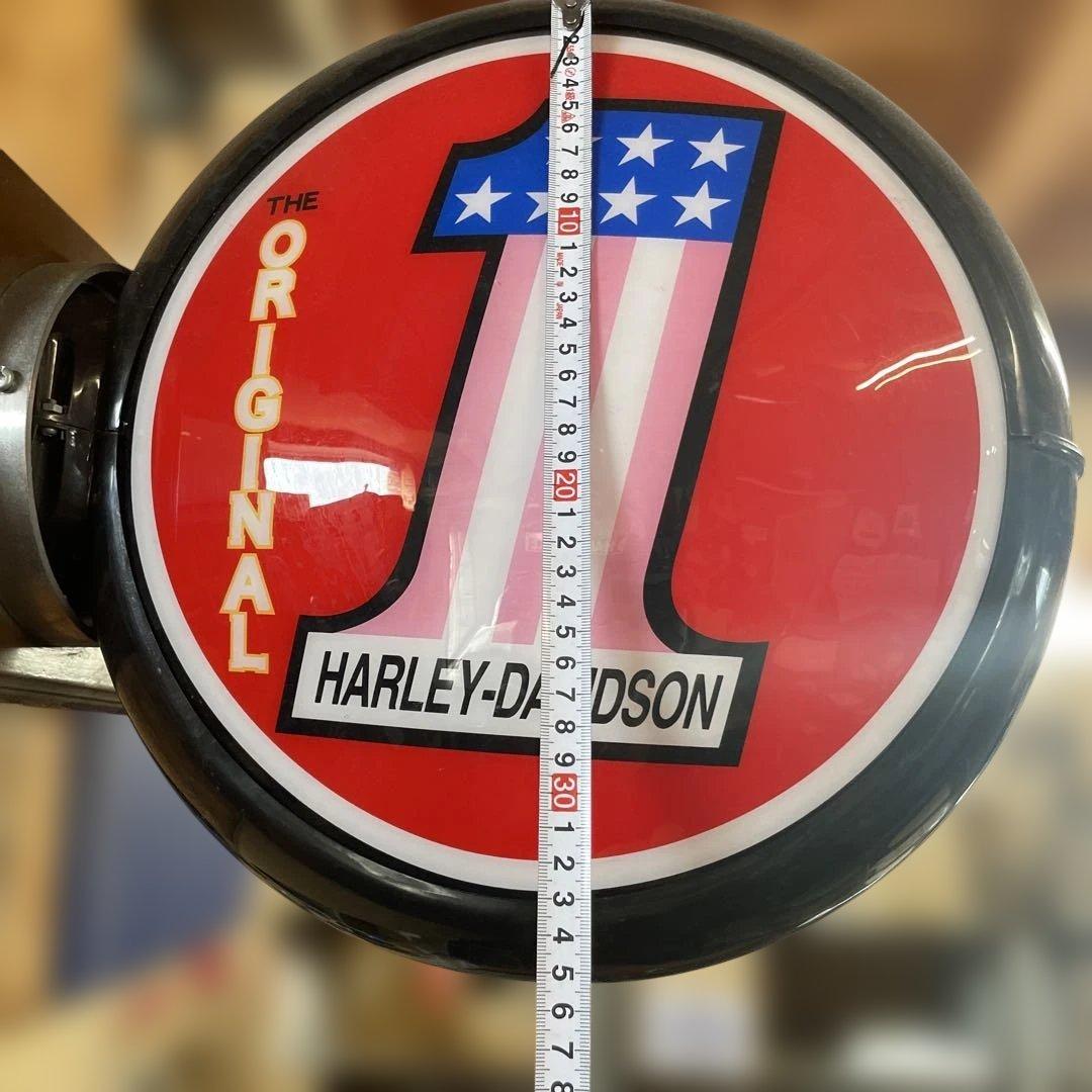 ハーレーダビッドソン　アンティーク調ランプ　ガレージ、倉庫、￼