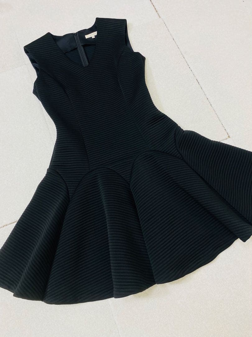 8397. EPOCA ノースリーブ フレアワンピース 38サイズ