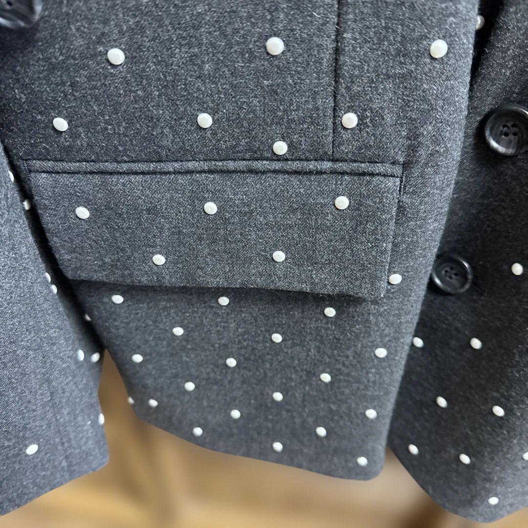 新品 CLANE クラネ パールジャケット PEARL DOT JACKET