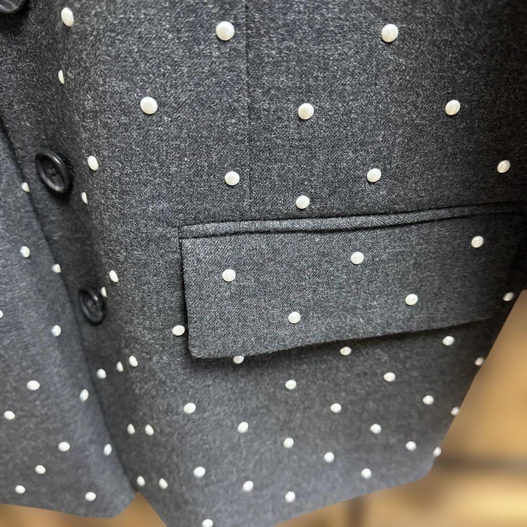 新品 CLANE クラネ パールジャケット PEARL DOT JACKET