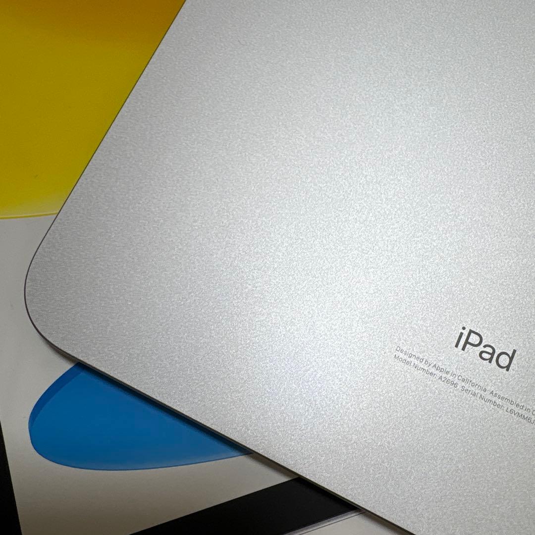 iPad（第10世代）Wi-Fiモデル／シルバー／64GB