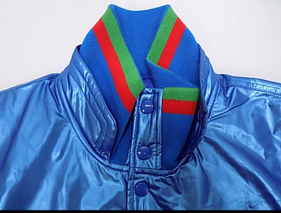 ライオンズ ボンバージャケット 青